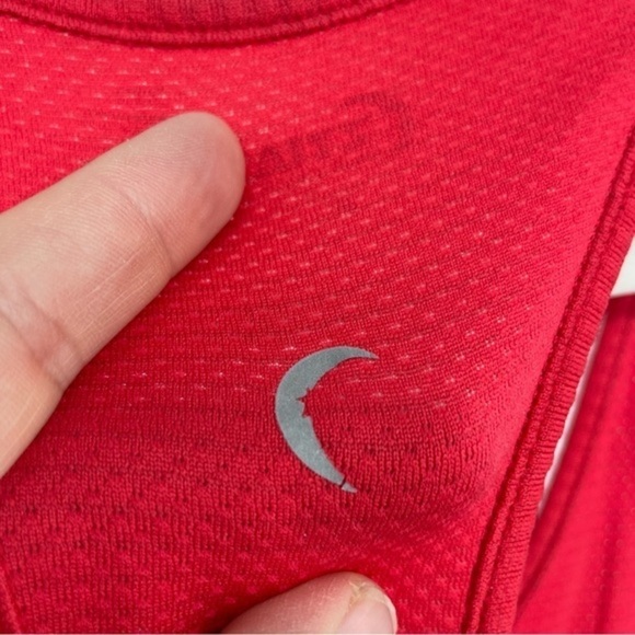 Zyia Red Pink Poppy Copper Infused Tank Odor Blocking Anti chafing M - Picture 7 of 8